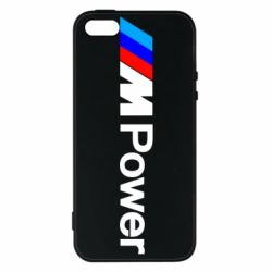 Чехол для iPhone5/5S/SE BMW M Power logo - PrintSalon