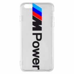 Чехол для iPhone 6 Plus/6S Plus BMW M Power logo - PrintSalon