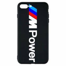 Чехол для iPhone 8 Plus BMW M Power logo - PrintSalon