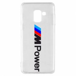 Чехол для Samsung A8 2018 BMW M Power logo - PrintSalon