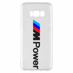 Чехол для Samsung S8 BMW M Power logo - PrintSalon