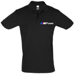 Мужское поло BMW M Power logo - PrintSalon