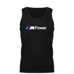 Мужская майка BMW M Power logo - PrintSalon