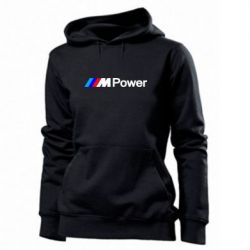 Женское худи BMW M Power logo - PrintSalon