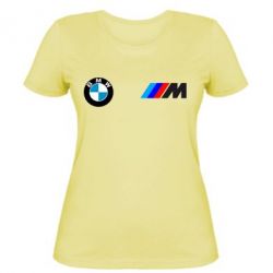 Женская футболка BMW M - PrintSalon