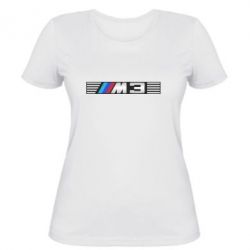 Жіноча футболка BMW M3 - PrintSalon