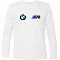 Футболка с длинным рукавом BMW M - PrintSalon