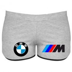 Женские шорты BMW M - PrintSalon