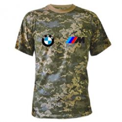 Камуфляжная футболка BMW M - PrintSalon