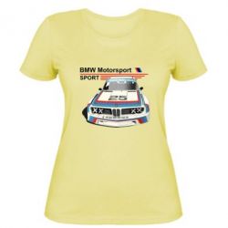 Жіноча футболка Bmw motorsport - PrintSalon