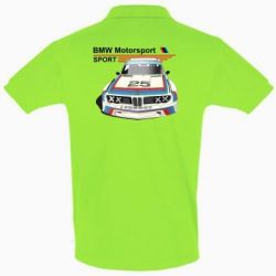 Мужское поло Bmw motorsport - PrintSalon