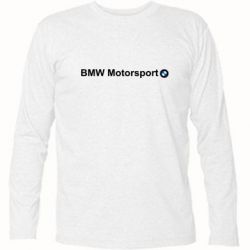 Футболка с длинным рукавом BMW Motorsport - PrintSalon