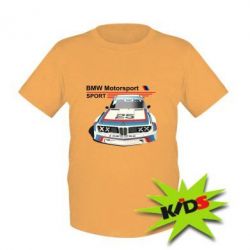Дитяча футболка Bmw motorsport
