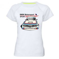 Жіноча футболка для спорту Bmw motorsport - PrintSalon