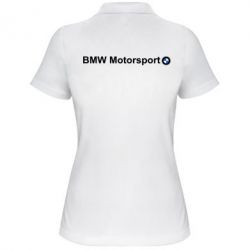 Женское поло BMW Motorsport - PrintSalon