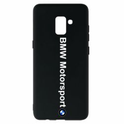 Чехол для Samsung A8+ 2018 BMW Motorsport - PrintSalon