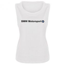 Женская майка BMW Motorsport - PrintSalon
