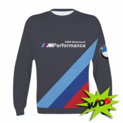 Детский 3D свитшот BMW Performance - PrintSalon