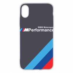 Чехол для iPhone X/Xs BMW Performance - PrintSalon