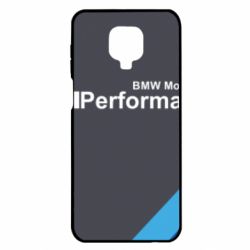 Чехол для Xiaomi Redmi Note 9S/9Pro/9Pro Max BMW Performance - PrintSalon