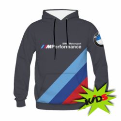 Детское 3D худи BMW Performance - PrintSalon
