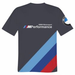 Мужская футболка 3D BMW Performance - PrintSalon