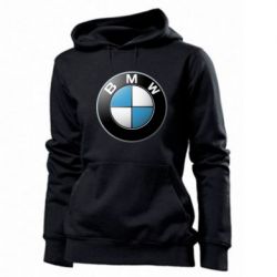 Женское худи BMW Small Logo - PrintSalon