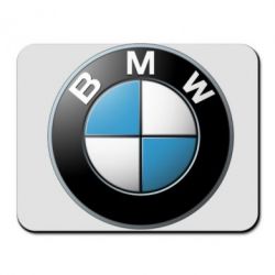 Коврик для мыши BMW Small Logo - PrintSalon