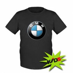 Детская футболка BMW Small Logo - PrintSalon
