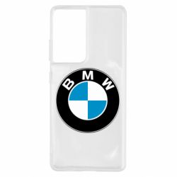 Чехол для Samsung S21 Ultra BMW Small - PrintSalon