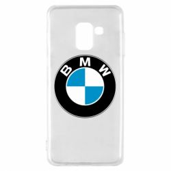 Чехол для Samsung A8 2018 BMW Small - PrintSalon