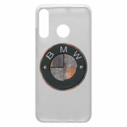 Чехол для Huawei P30 Lite BMW Steel Logo - PrintSalon