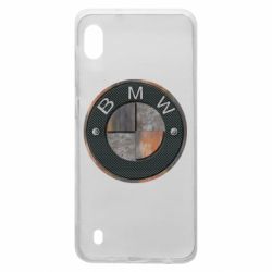 Чехол для Samsung A10 BMW Steel Logo - PrintSalon