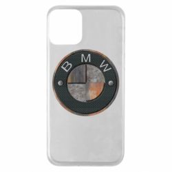Чехол для iPhone 11 BMW Steel Logo - PrintSalon