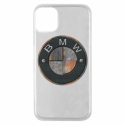 Чехол для iPhone 11 Pro BMW Steel Logo - PrintSalon