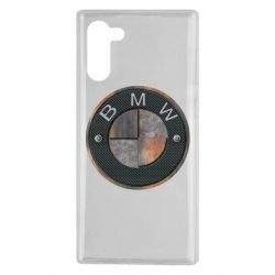 Чехол для Samsung Note 10 BMW Steel Logo - PrintSalon