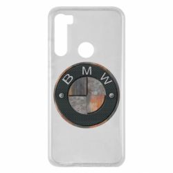 Чехол для Xiaomi Redmi Note 8 BMW Steel Logo - PrintSalon