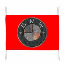 Флаг BMW Steel Logo - PrintSalon