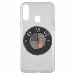 Чехол для Samsung A20s BMW Steel Logo - PrintSalon