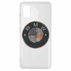 Чехол для Samsung A41 BMW Steel Logo - PrintSalon
