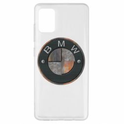 Чехол для Samsung A51 BMW Steel Logo - PrintSalon