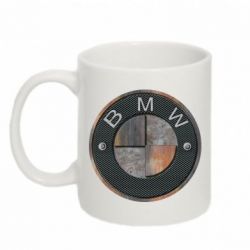 Чашка 320ml BMW Steel Logo - PrintSalon