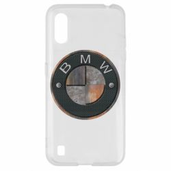 Чехол для Samsung A01/M01 BMW Steel Logo - PrintSalon