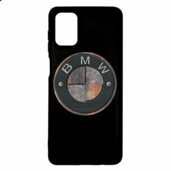 Чехол для Samsung M51 BMW Steel Logo - PrintSalon