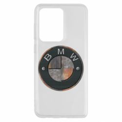 Чехол для Samsung S20 Ultra BMW Steel Logo - PrintSalon