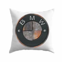 Подушка BMW Steel Logo - PrintSalon