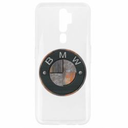 Чехол для Oppo A5/A9 2020 BMW Steel Logo - PrintSalon