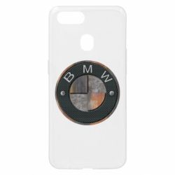 Чехол для Oppo A5s/A12 BMW Steel Logo - PrintSalon