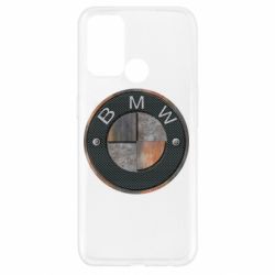 Чехол для Oppo A52/A72/A92 BMW Steel Logo - PrintSalon