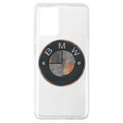 Чехол для Oppo A74 4G BMW Steel Logo - PrintSalon